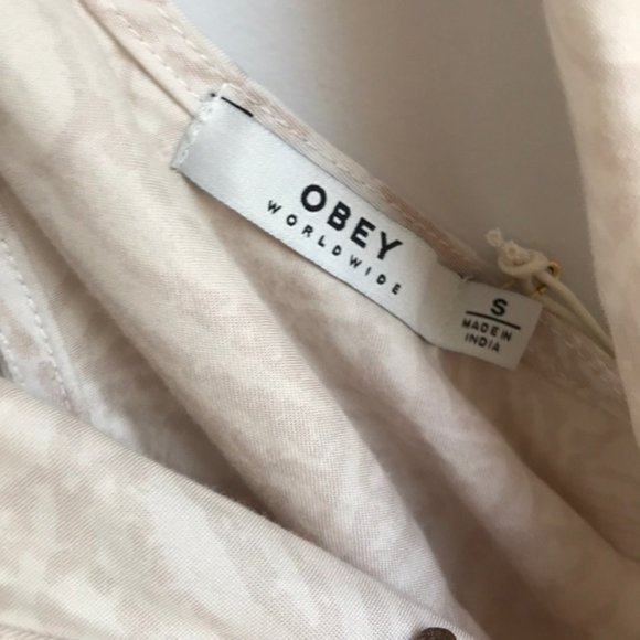 OBEY • Skylar Palm Print Romper - Picture 6 of 8